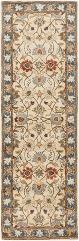 Cherryfield 1125 Yellow&Sage Wool Rug - Ornate Home
