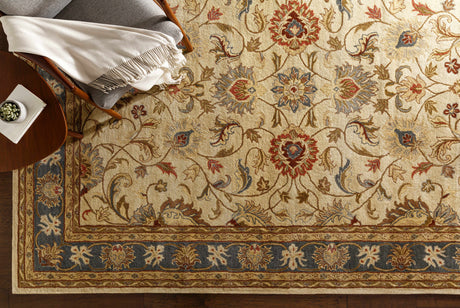 Cherryfield 1125 Yellow&Sage Wool Rug - Ornate Home