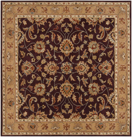 Cherryfield Burgundy 1024 Wool Area Rug - Ornate Home