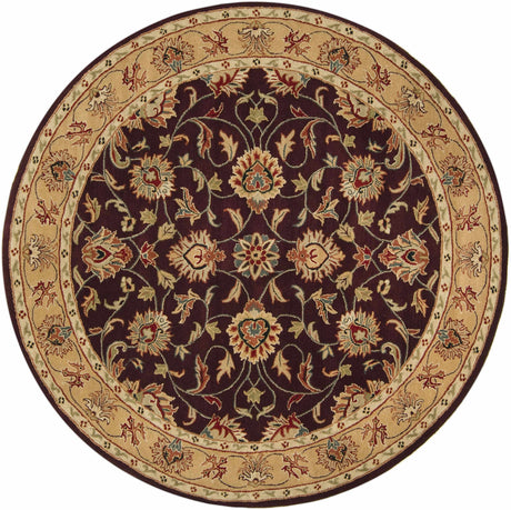 Cherryfield Burgundy 1024 Wool Area Rug - Ornate Home