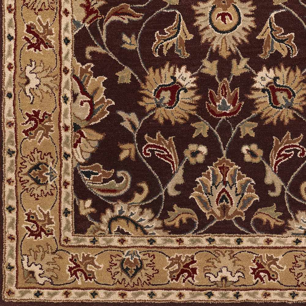 Cherryfield Burgundy 1024 Wool Area Rug - Ornate Home