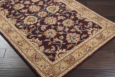 Cherryfield Burgundy 1024 Wool Area Rug - Ornate Home