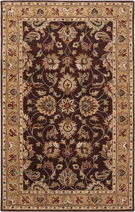 Cherryfield Burgundy 1024 Wool Area Rug - Ornate Home