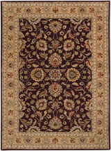 Cherryfield Burgundy 1024 Wool Area Rug - Ornate Home