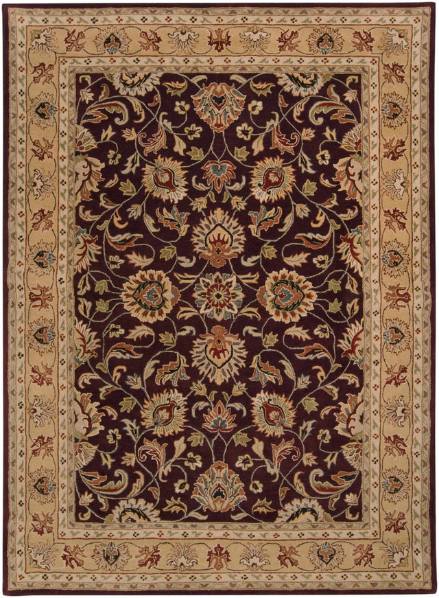 Cherryfield Burgundy 1024 Wool Area Rug - Ornate Home