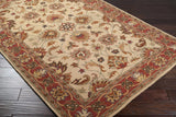 Cherryfield Hand Tufted Brown & Rust 1001 Wool Rug - Ornate Home