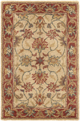 Cherryfield Hand Tufted Brown & Rust 1001 Wool Rug - Ornate Home