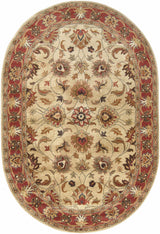 Cherryfield Hand Tufted Brown & Rust 1001 Wool Rug - Ornate Home