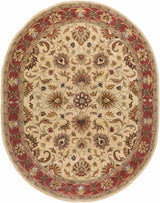 Cherryfield Hand Tufted Brown & Rust 1001 Wool Rug - Ornate Home