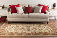 Cherryfield Hand Tufted Brown & Rust 1001 Wool Rug - Ornate Home