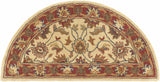 Cherryfield Hand Tufted Brown & Rust 1001 Wool Rug - Ornate Home