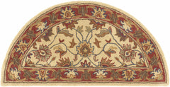 Cherryfield Hand Tufted Brown & Rust 1001 Wool Rug - Ornate Home