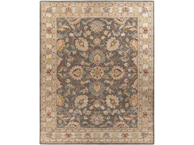 Cherryfield Hand Tufted Taupe Wool Rug - Ornate Home