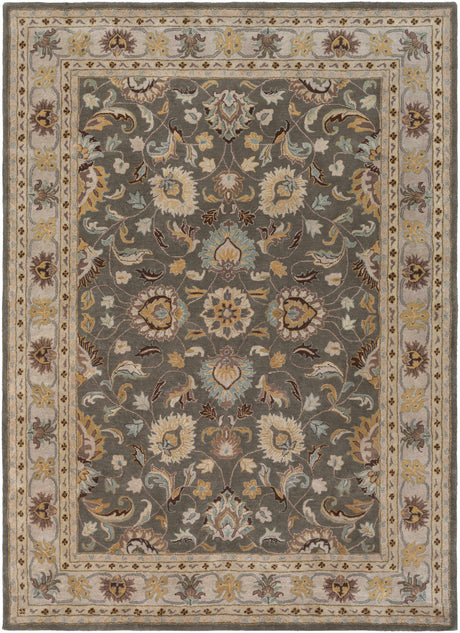 Cherryfield Hand Tufted Taupe Wool Rug - Ornate Home