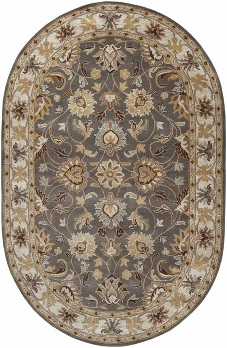 Cherryfield Hand Tufted Taupe Wool Rug - Ornate Home