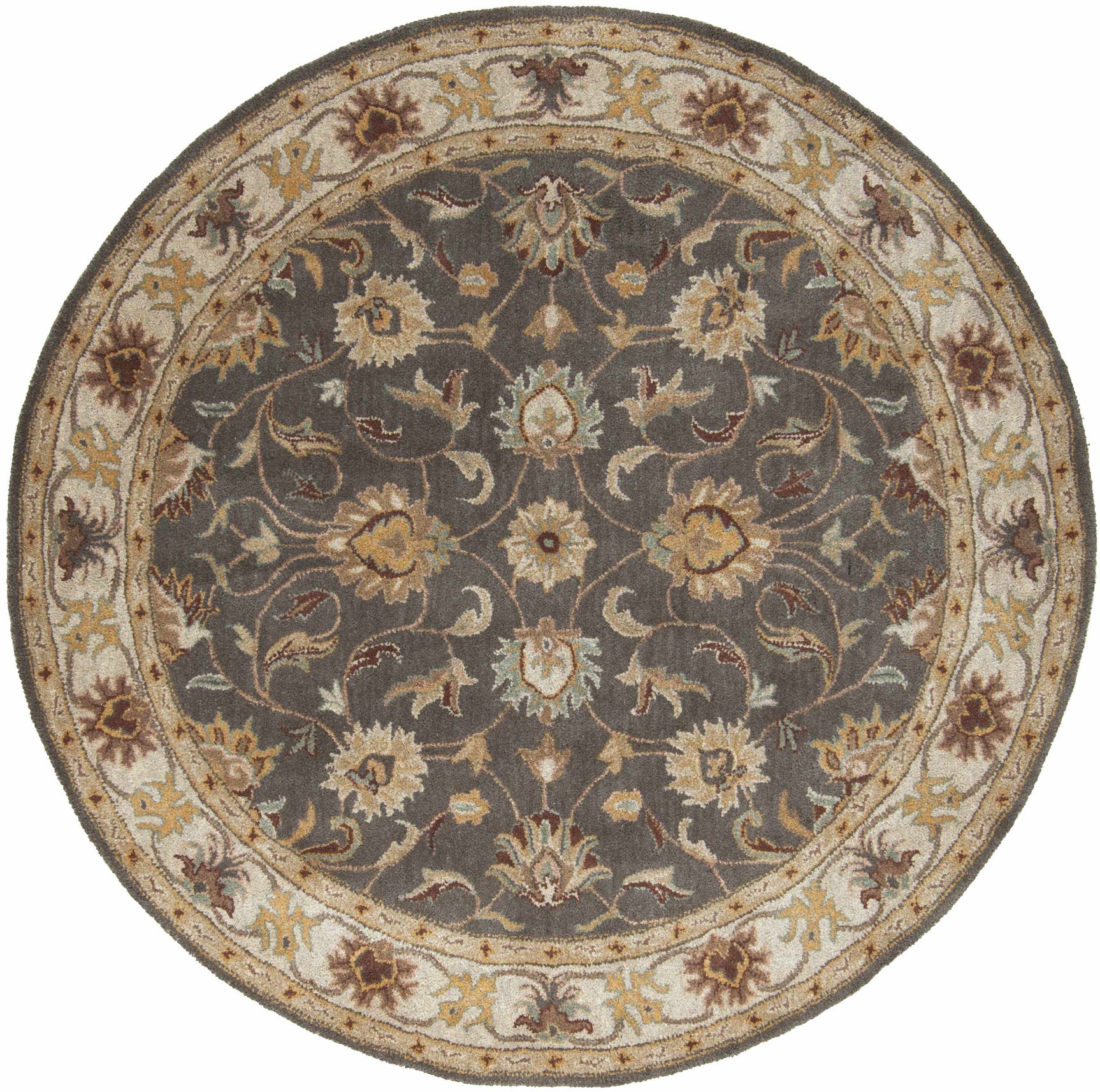Cherryfield Hand Tufted Taupe Wool Rug - Ornate Home