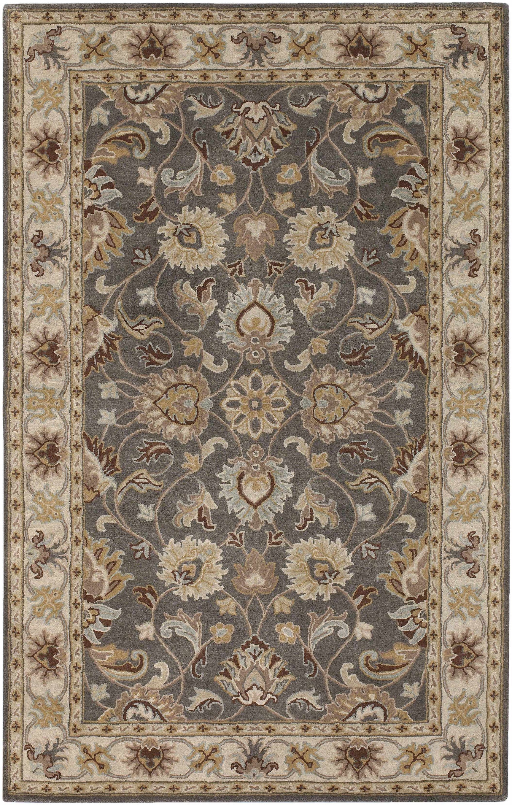 Cherryfield Hand Tufted Taupe Wool Rug - Ornate Home
