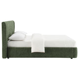 Cheryl Dark Green Queen Bed - Ornate Home