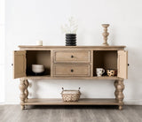 Chesapeake Whitewash Server - Ornate Home