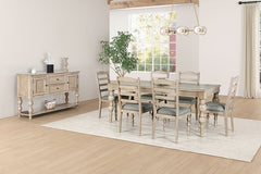 Chesapeake Whitewash Server - Ornate Home