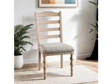 Chesapeake Whitewash Side Chair - Ornate Home