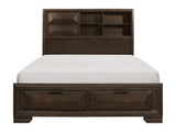 Chesky Espresso California King Platform Bed - Ornate Home