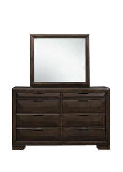 Chesky Espresso Mirror - Ornate Home