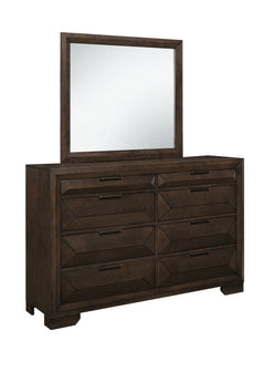 Chesky Espresso Mirror - Ornate Home