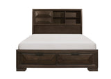 Chesky Warm Espresso 5-Piece Queen Bedroom Set - Ornate Home