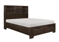 Chesky Warm Espresso 5-Piece Queen Bedroom Set - Ornate Home