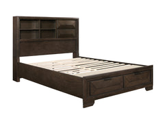 Chesky Warm Espresso 5-Piece Queen Bedroom Set - Ornate Home