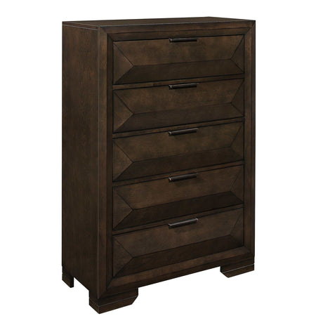Chesky Warm Espresso Chest - Ornate Home