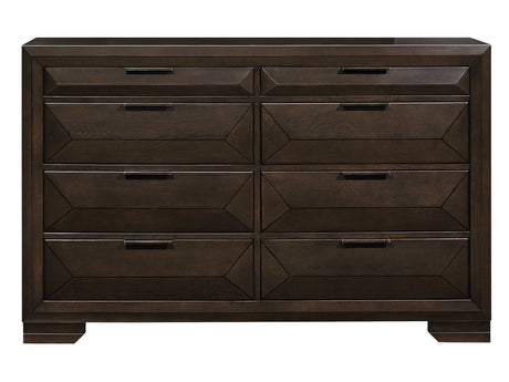 Chesky Warm Espresso Dresser - Ornate Home