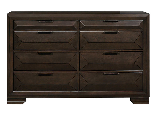 Chesky Warm Espresso Dresser - Ornate Home