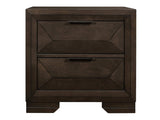 Chesky Warm Espresso Nightstand - Ornate Home