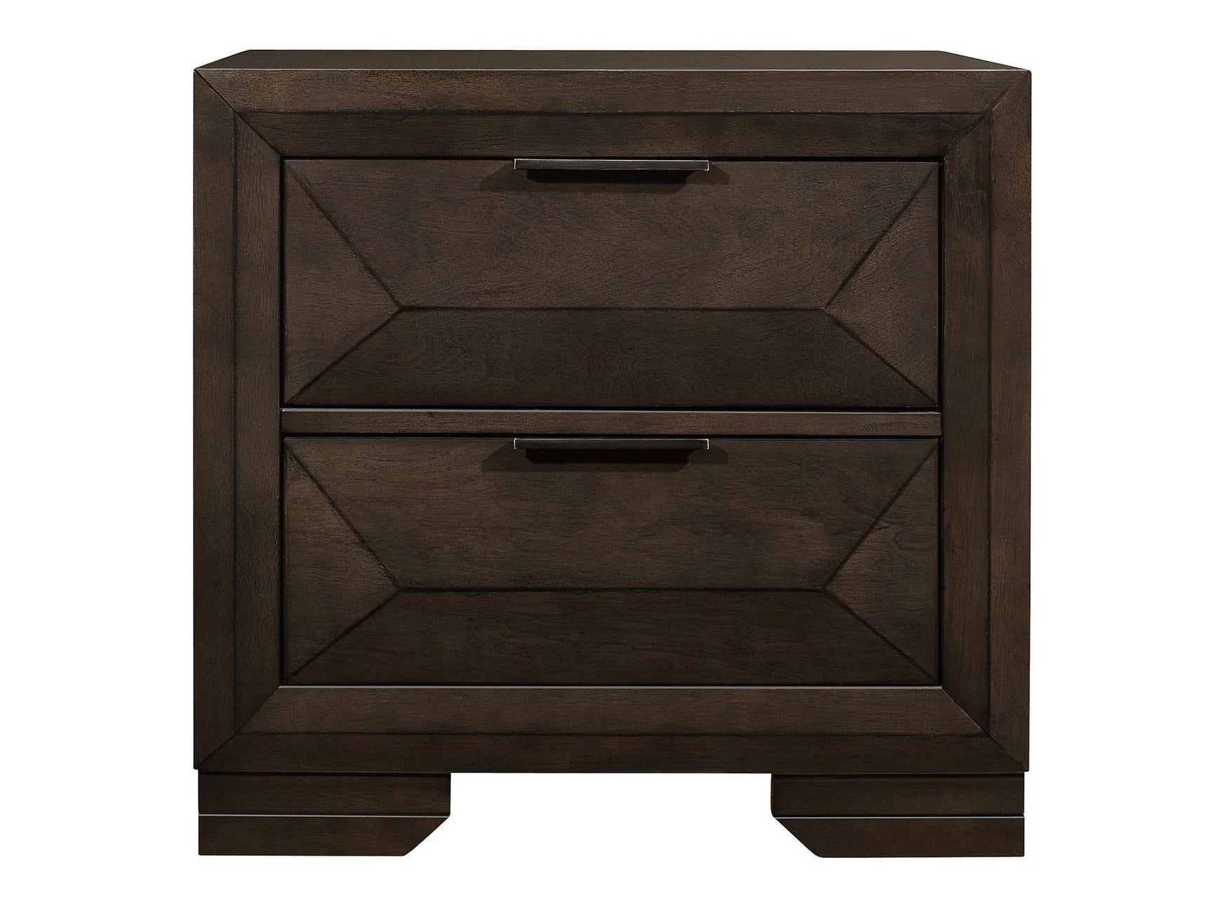 Chesky Warm Espresso Nightstand - Ornate Home