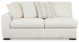 Chessington Ivory 2-Piece Sectional and Ottoman (Online Special Price) - Ornate Home