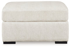 Chessington Ivory 2-Piece Sectional and Ottoman - Ornate Home