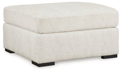 Chessington Ivory 2-Piece Sectional and Ottoman - Ornate Home