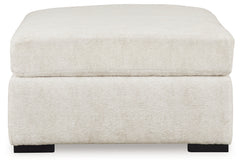 Chessington Ivory 2-Piece Sectional and Ottoman - Ornate Home