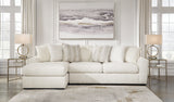 Chessington Ivory 2-Piece Sectional with Chaise (Online Special Price) - Ornate Home