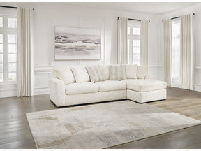 Chessington Ivory 2pc Sectional with Chaise (Online Special Price) - Ornate Home