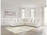 Chessington Ivory 3-Piece Sectional - Ornate Home