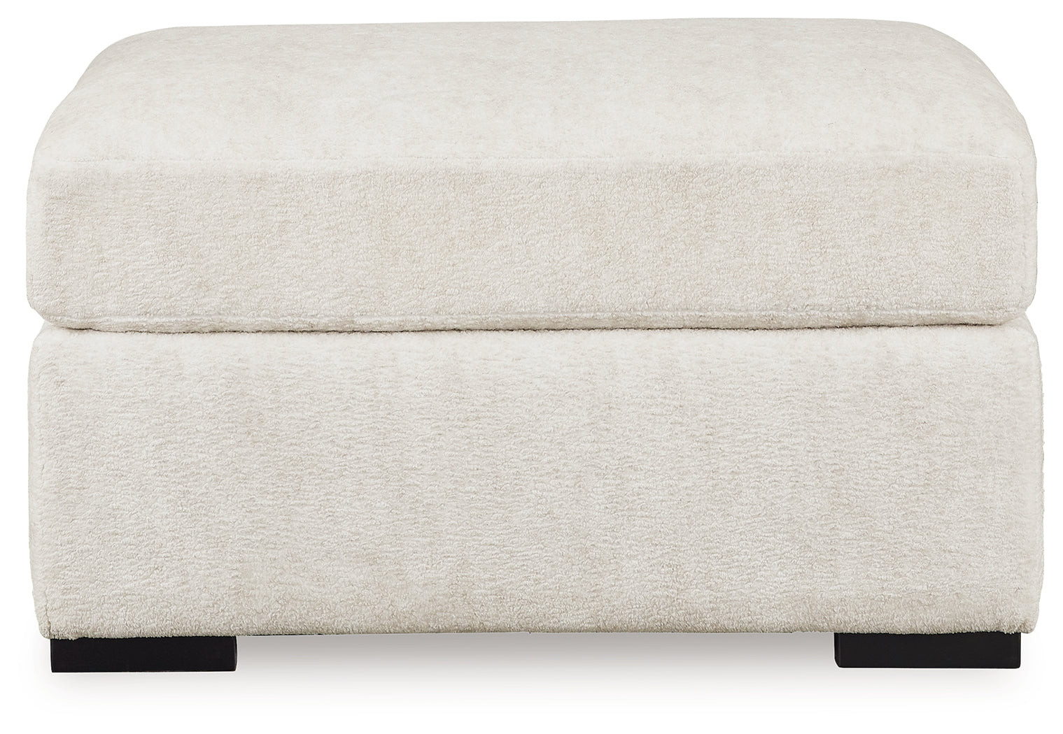 Chessington Ivory 4-Piece Sectional and Oversized Accent Ottoman - Ornate Home