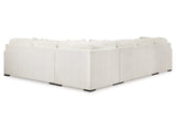 Chessington Ivory 4-Piece Sectional with Chaise - Ornate Home