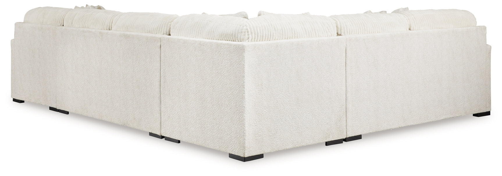 Chessington Ivory 4pc Sectional with Chaise - Ornate Home