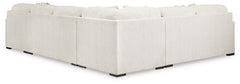 Chessington Ivory 4pc Sectional with Chaise - Ornate Home
