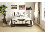 Chester Black Eastern King Bed - Ornate Home