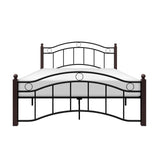 Chester Black Eastern King Bed - Ornate Home