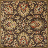 Chesterton 1028 Hand Tufted Brown Wool Rug - Ornate Home